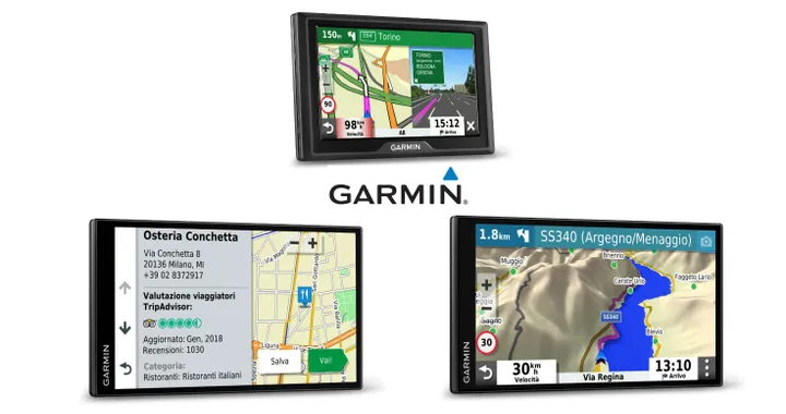 Novità Garmin al CES: navigatori Drive con Galileo, connettività e infotainment