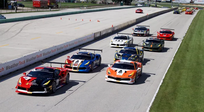 Intel: droni con AI per analizzare i dati della Ferrari Challenge