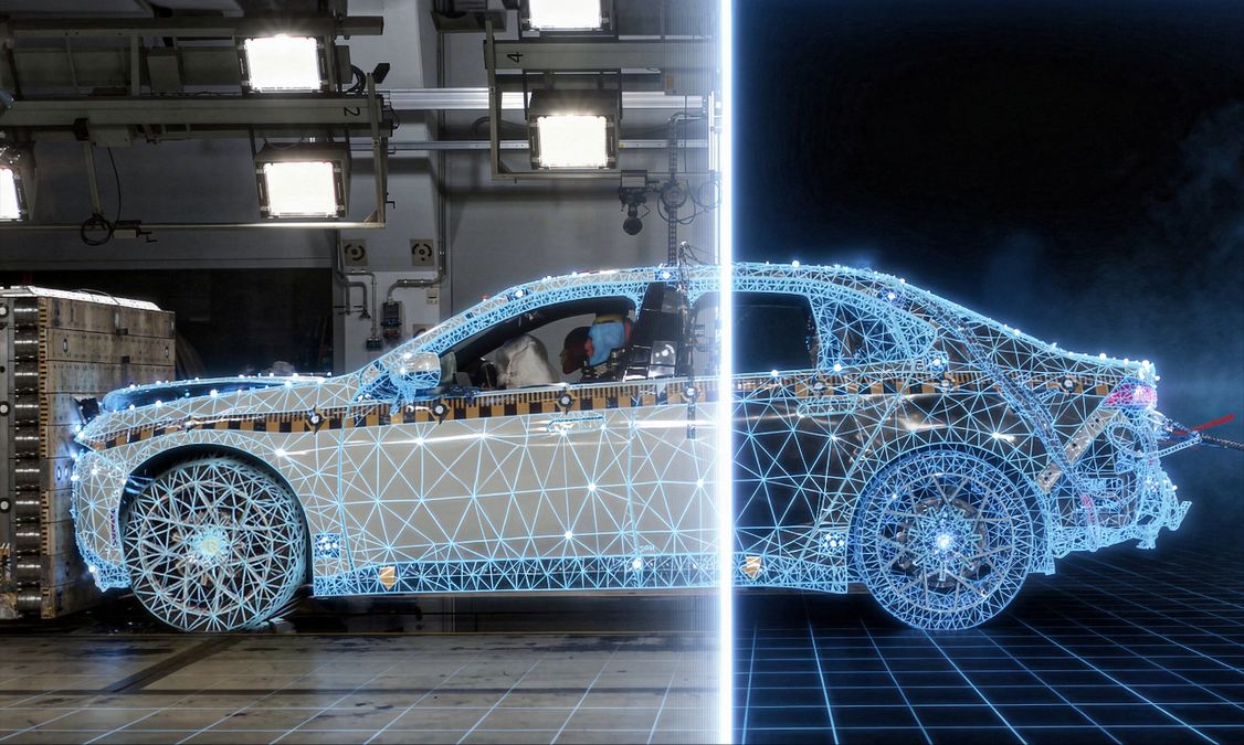 BMW progetta le auto del futuro con l'AI: addio ai vecchi crash test?