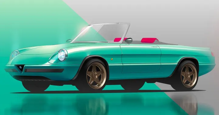 Garage Italia: l'iconica Alfa Romeo Spider diventerà elettrica