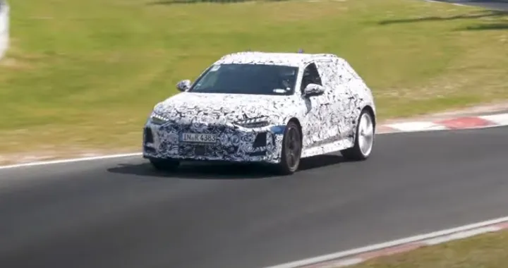 Nuove Audi RS5 ed RS5 Avant: video spia dal Nurburgring