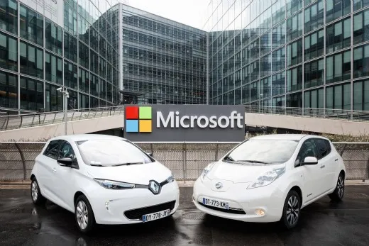 Renault-Nissan con Microsoft per la guida connessa