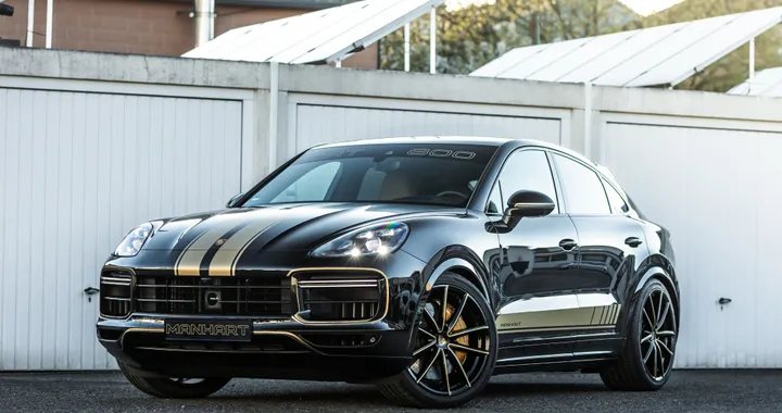 Porsche Cayenne Coupé, oltre 800 CV grazie alla cura di Manhart
