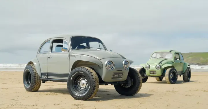 TBug, così la vecchia Maggiolino si trasforma per divertirsi in off-road
