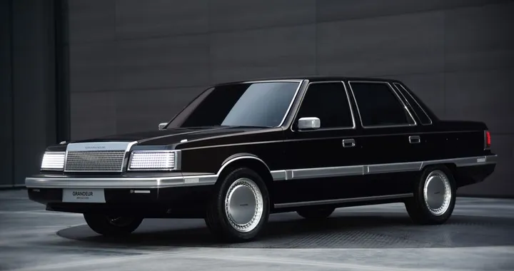 Hyundai rende omaggio alla Grandeur con un restomod elettrico