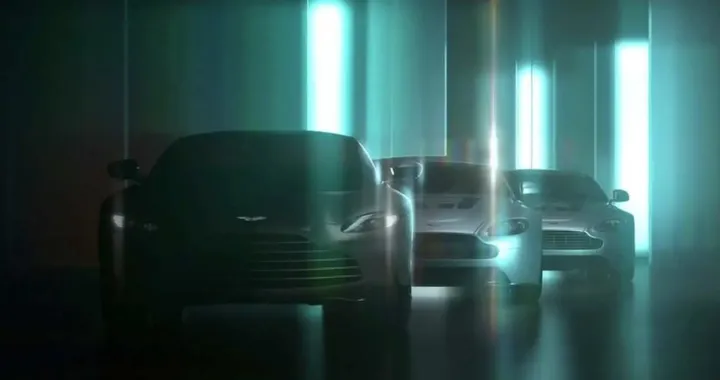 Aston Martin, un teaser mostra la V12 Vantage