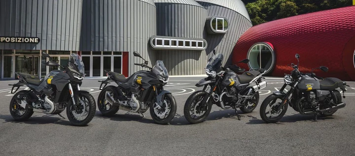 Moto Guzzi 105 Anniversary, 5 modelli con livree speciali in arrivo