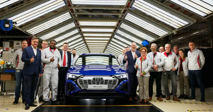 Audi Q8 e-tron, parte la produzione del nuovo SUV elettrico
