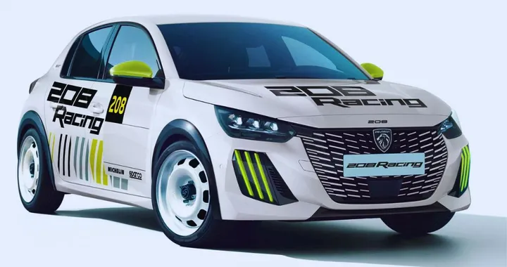 Peugeot 208 Racing: vettura da rally pronta per il Trofeo FR6