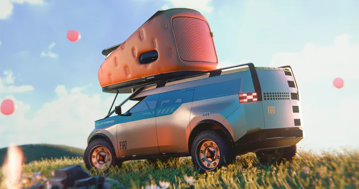 FIAT Concept Dolce Camper, una Grande Panda in formato famiglia pronta per il campeggio