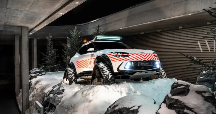 Genesis GV60 MIV: il SUV elettrico per interventi di soccorso in montagna