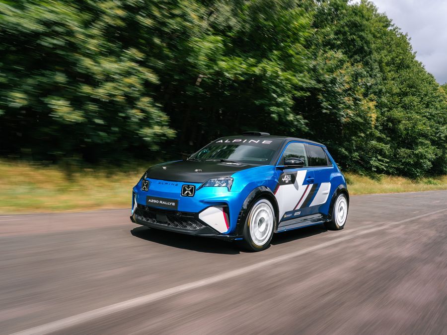 Alpine A290 diventa un'auto da rally elettrica