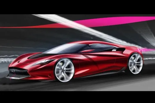 Infiniti Emerg-E: anteprima mondiale con Vettel e Webber a Goodwood