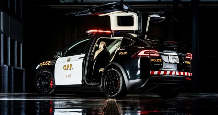 Tesla Model X: il SUV elettrico per la polizia svizzera