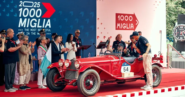 Alfa Romeo trionfa alla 1000 Miglia 2025