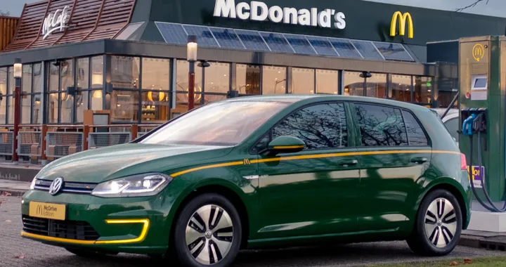 Volkswagen e-Golf McDrive Edition, l’elettrica è un McDonald's mobile