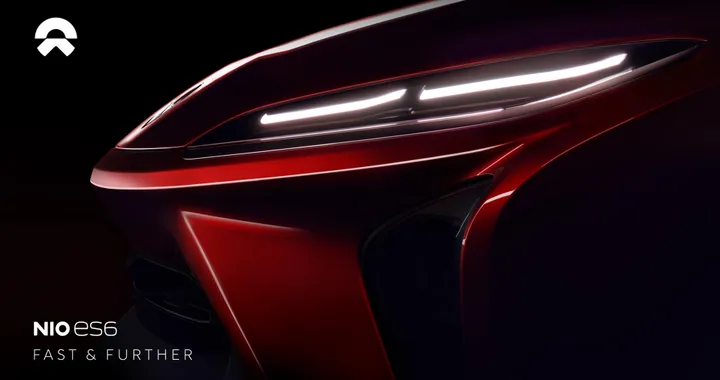 NIO ES6: teaser del SUV elettrico da 47.000 euro