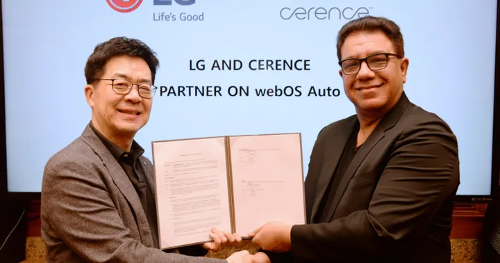 LG punta alle auto connesse con Cerence