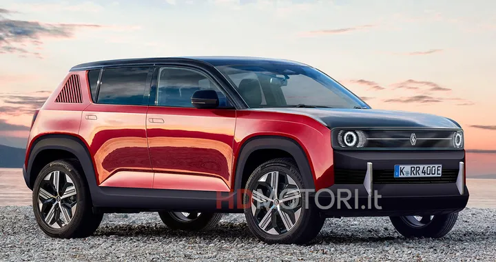 Renault 4: se fosse davvero così la nuova elettrica? Un design che osa