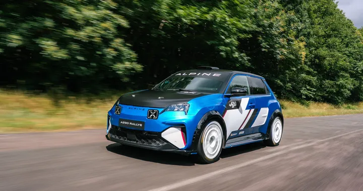 Alpine A290 diventa un'auto da rally elettrica