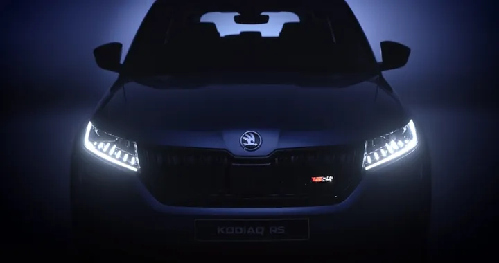 Skoda Kodiaq RS, firma a LED e Virtual Cockpit per il SUV sportivo | TEASER