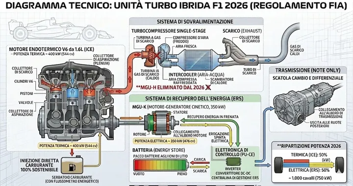 F1 2027, dietrofront parziale sull’elettrico e più motore termico
