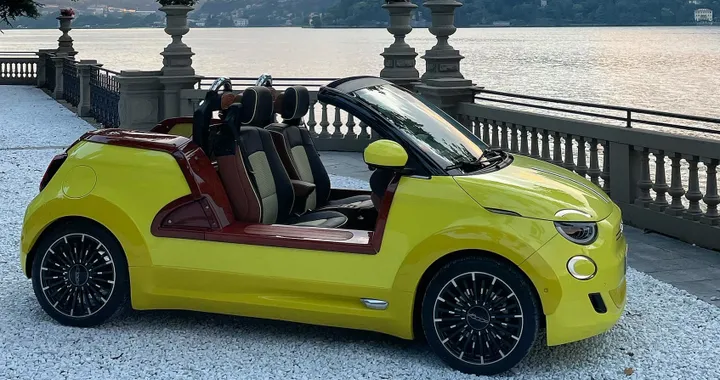 Carrozzeria Castagna: ecco la Tender2, one-off basata sulla 500 elettrica
