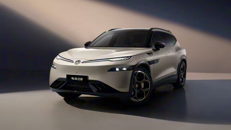 Ecco la Volkswagen ID.Unyx 08 per la Cina: 800 V, ricarica ultrafast e oltre 700 km di autonomia