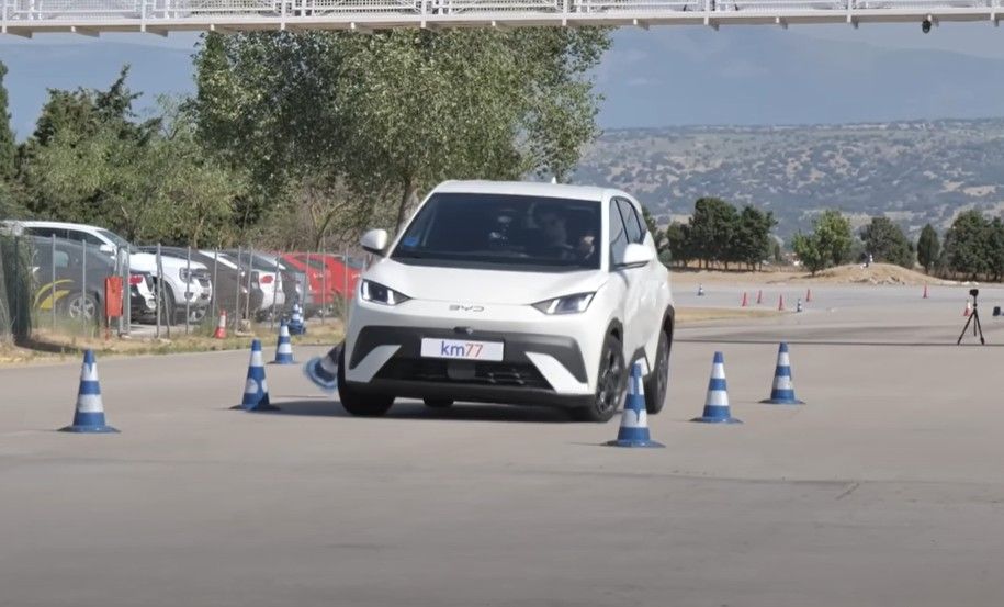 BYD Dolphin Surf affronta il test dell'alce: prova superata? Ecco com'è andata | Video