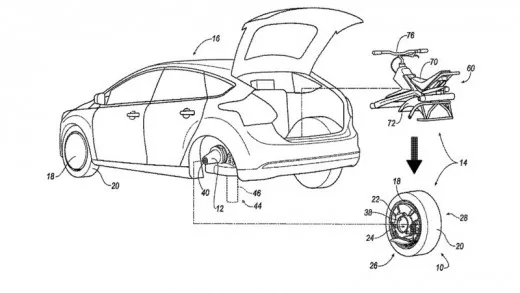 Ford e il brevetto che "trasforma" l'auto in un monociclo elettrico