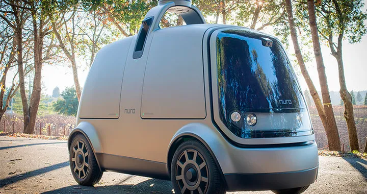 Nuro: veicolo autonomo compatto per il trasporto merci