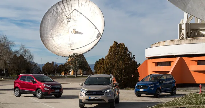 Ford Ecosport al Centro Spaziale del Fucino | Live Blog