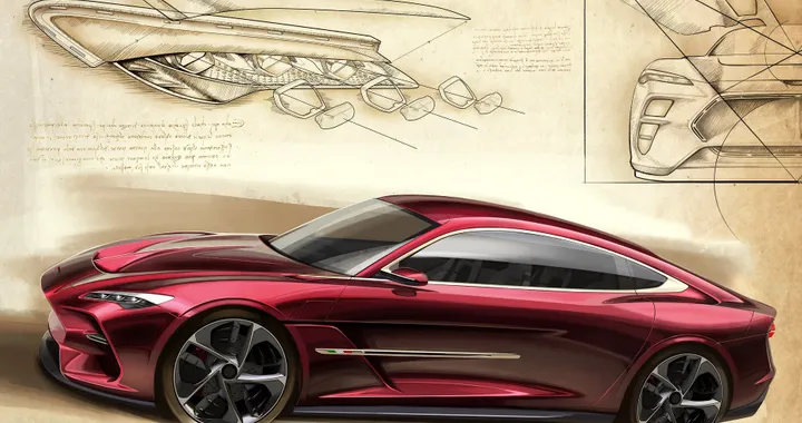 Italdesign a Ginevra con una sportiva a quattro porte | TEASER