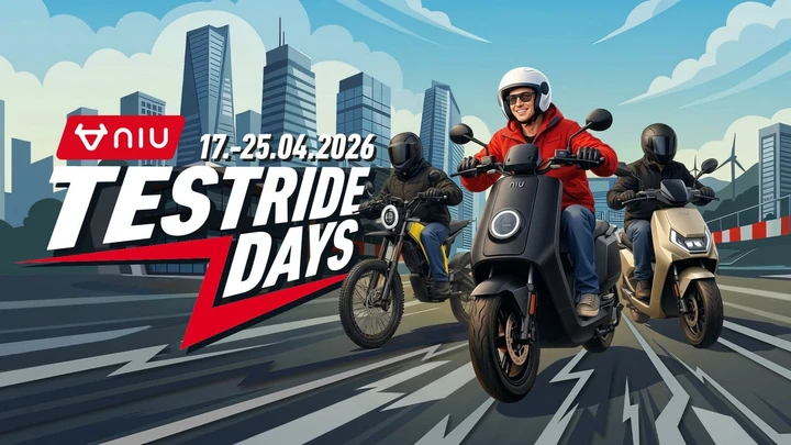 NIU Testride Days: una settimana di prove gratuite in tutta Italia