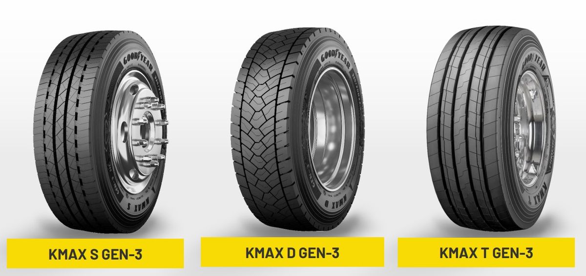 Goodyear presenta KMAX GEN-3, ecco la nuova generazione di pneumatici per camion