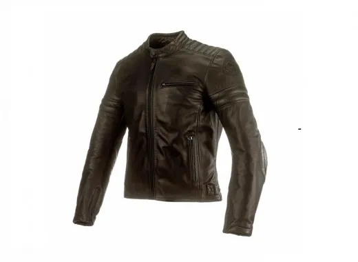 Vintage in moto: giacche e casco di Clover e Hevik