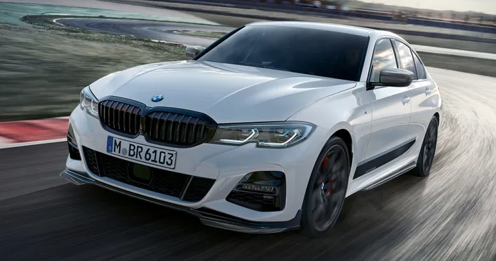 BMW Serie 3: la berlina già disponibile con gli accessori M Performance Parts