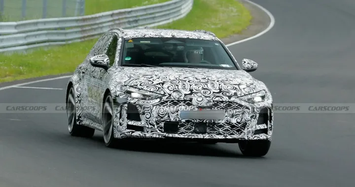 Audi RS5 Avant in azione al Nurburgring. Si avvicina il debutto della sportiva