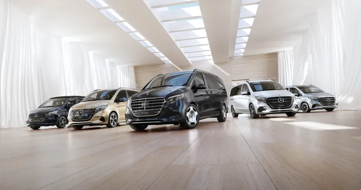 Mercedes: debuttano i restyling di Classe V, EQV e Vito