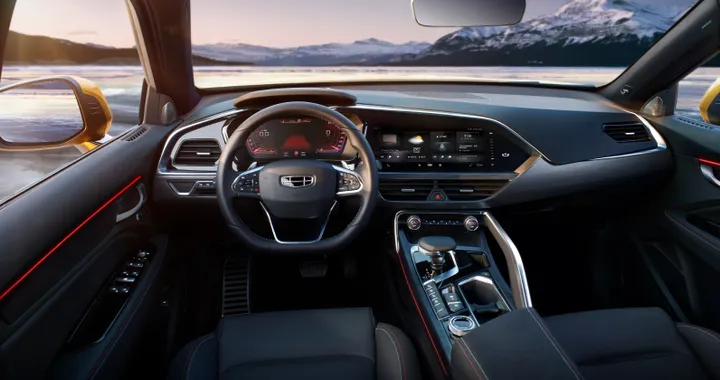 Geely FY11, ecco gli interni del SUV coupé cinese