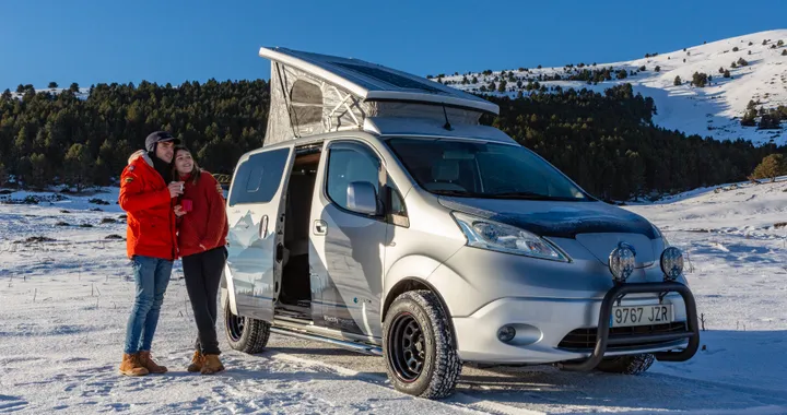 Nissan e-NV200 Winter Camper, concept per vivere la montagna ad emissioni zero
