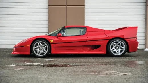 La Ferrari F50 di Mike Tyson all'asta per 2,3 milioni di euro