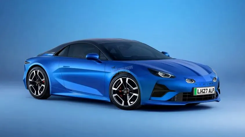 La nuova A110 completamente elettrica è molto vicina