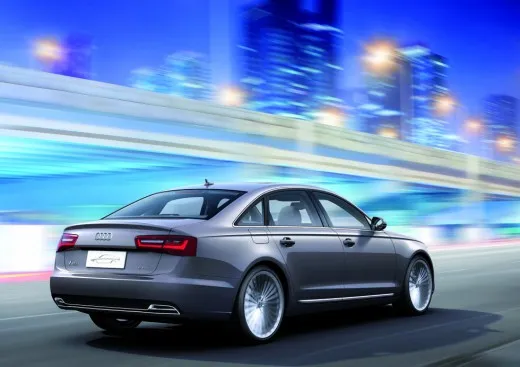 Audi: concept ibrido plug-in A6 e-tron per la Cina