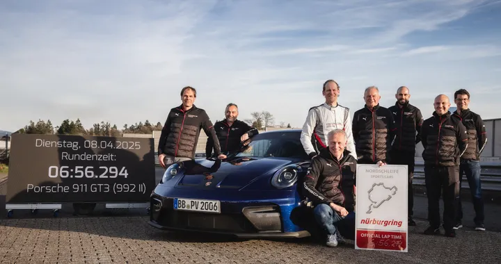 La Porsche 911 GT3 2025 è l'auto con il cambio manuale più veloce al Nürburgring