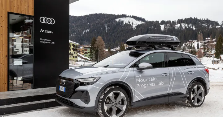 Audi ancora a fianco di Madonna di Campiglio per la mobilità sostenibile