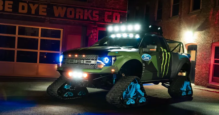 RaptorTRAX, in vendita lo speciale Ford F-150 di Ken Block