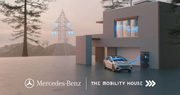 Mercedes e The Mobility House insieme per l'evoluzione della ricarica bidirezionale