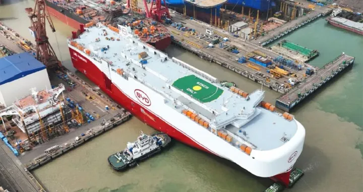 BYD Zhengzhou, un'altra nave si prepara a salpare: cargo da 7.000 auto