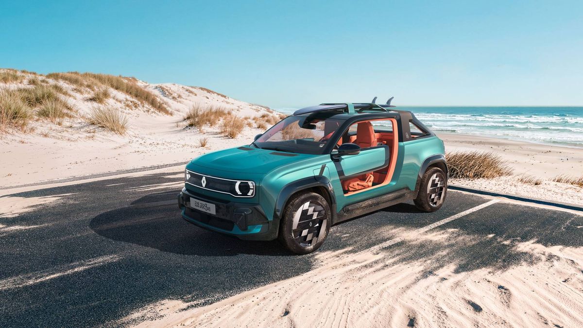 Anteprima: Renault 4 JP4x4, la concept car che esalta il mito della “spiaggina”